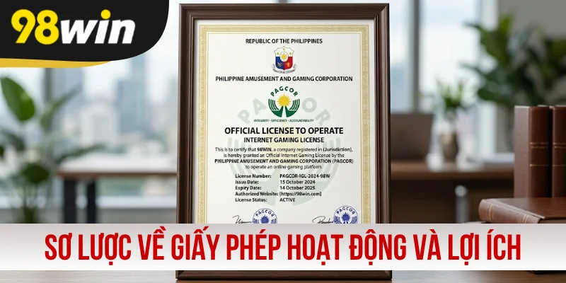 Sơ lược vài nét về giấy phép hoạt động và lợi ích