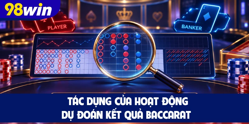 Tác dụng của hoạt động dự đoán kết quả Baccarat 