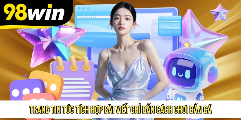 Trang tin tức tích hợp bài viết chỉ dẫn cách chơi bắn cá